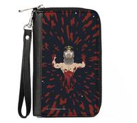 Buckle-Down Rick and Morty Wallet, Zip Around, Rick and Morty Tickets Please Guy