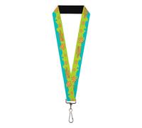 Buckle-Down Scooby Doo Lanyard, Scooby Doo The Mystery Machine Paint Job Green A