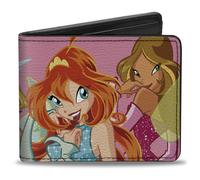 Buckle-Down Spy x Family Wallet, Bifold, Winx Club Fairies Character Group Pose