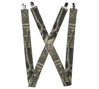 Buckle-Down Suspenders - Mossy Oak Break-up Infinity Accessory 1.5-Inch Wide Reg