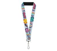 Buckle-Down The Coca-Cola Company Lanyard, Coca Cola Delicious Refreshing Enjoy