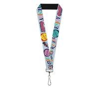 Buckle-Down The Coca-Cola Company Lanyard, Coca Cola Delicious Refreshing Enjoy