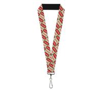Buckle-Down The Coca-Cola Company Lanyard, Coca Cola Script Marquee Logo Green R