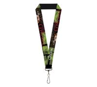 Buckle-Down The Conjuring Lanyard, The Conjuring Annabelle Pose and Blocks Black