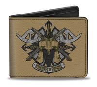 Buckle-Down The Hobbit Wallet, Bifold, The Hobbit Dwarves of Erebor Shield and H