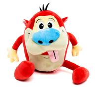 Buckle-Down The Ren and Stimpy Show Squeaky Plush Dog Toy for Large, Medium & Sm