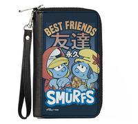 Buckle-Down The Smurfs Wallet, Zip Around, The Smurfs Best Friends Forever Manga