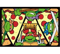 Buckle-Down TMNT Turtle Battle Poses/Pizza Placemat