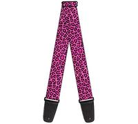 Buckle Down Tracolla per chitarra Leopard Rosa Fucsia 5,1 cm - GS-W31201