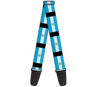 buckle-down tracolla per chitarra 34-60" Argentina Flags