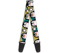 buckle-down tracolla per chitarra 34-60" Penguin Cartoon