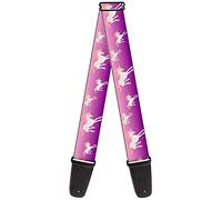 buckle-down tracolla per chitarra 34-60" Unicorn Sparkles Purple/Pink