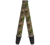 buckle-down Tracolla per chitarra, 86-152 cm, motivo mimetico