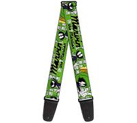 Buckle-Down Tracolla per chitarra - Dancing Bears Nero/Multi Color - 5,1 cm di larghezza - 73,7 - 137,2 cm di lunghezza