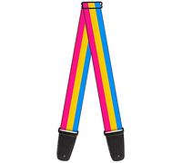 buckle-down tracolla per chitarra, Flag Pansexual Pink/Yellow/Blue
