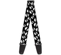 buckle-down tracolla per chitarra - multi panda W/occhiali da sole nero/bianco - 5,1 cm - Larghezza 29 - 137,2 cm lunghezza