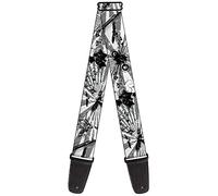 buckle-down tracolla per chitarra, Rising Sun White/Gray