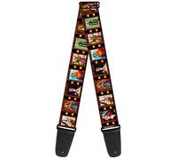 Buckle Down Tracolla per chitarra Saint blocchi – 5,1 cm – Larghezza 29 – 137,2 cm lunghezza