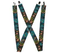 Buckle-Down unisex-adults Buckle-down Suspender - Honor Tattoo 1.5-Inch Wide Reg