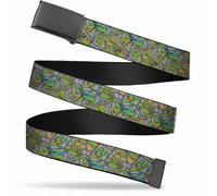 Buckle-Down Unisex-Adult's Web Belt Ninja Turtles 1.5" 1.5" Wide - Fits up to 42