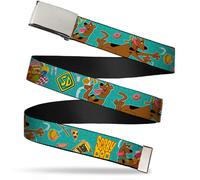 Buckle-Down Unisex-Adult's Web Belt Scooby Doo 1.25" 1.25" Wide - Fits up to 42"