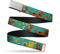 Buckle-Down Unisex-Adult's Web Belt Scooby Doo 1.25" 1.25" Wide - Fits up to 42"