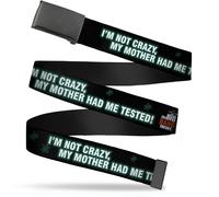 Buckle-Down Unisex-Adult's Web Belt The Big Bang Theory 1.25" 1.25" Wide - Fits