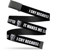 Buckle-Down Unisex-Adult's Web Belt The Big Bang Theory 1.25" 1.25" Wide - Fits