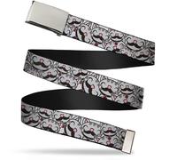 Buckle-Down Unisex-Adult's Web Belt The Big Bang Theory 1.25" 1.25" Wide - Fits