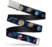 Buckle-Down Unisex-Adult's Web Belt The Big Bang Theory 1.25" 1.25" Wide - Fits