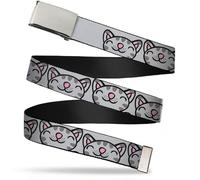 Buckle-Down Unisex-Adult's Web Belt The Big Bang Theory 1.5" 1.5" Wide - Fits up