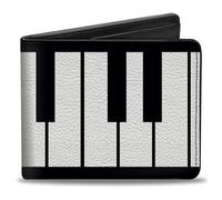 Bi-Fold Wallet Piano Keys