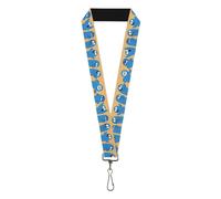 Buckle-Down Warner Bros. Animation Lanyard, Fosters Home For Imaginary Friends B