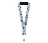 Buckle-Down Warner Bros. Animation Lanyard, Fosters Home For Imaginary Friends M