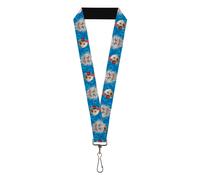 Buckle-Down Warner Bros. Animation Lanyard, Robot Chicken and Mad Scientist Expr