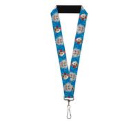 Buckle-Down Warner Bros. Animation Lanyard, Robot Chicken and Mad Scientist Expr