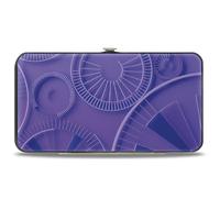Buckle-Down Wheel of Fortune Wallet, Hinged, Wheel of Fortune Wheels Blues White