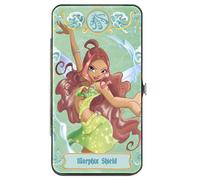 Buckle-Down Winx Club Wallet, Hinged, Winx Club Aisha Morphix Shield Pose and Ti