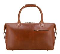 Buckle & Seam Borsa da viaggio Linwood in pelle 50 cm cognac (1125LIN022BLU)
