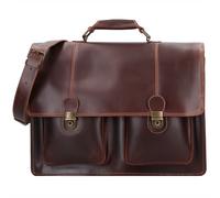 Buckle & Seam Nevada Cartella pelle 42 cm scomparto Laptop brown (1120NEV017DOT)