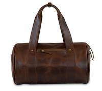 Buckle & Seam Borsa da viaggio Chap Weekender in pelle 40 cm brown (1120CHA015DOT)