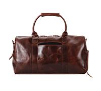 Buckle & Seam Collin Borsa da viaggio Weekender Pelle 48 cm brown (TAS014742)