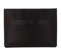 BUCKLE & SEAM custodia per computer portatile Leather Laptop Sleeve L Brown