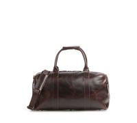 Buckle & Seam Willow Borsone da weekend marrone scuro, pelle, 50 x 28 x 25cm