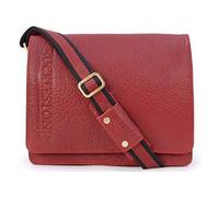 Bucklestone - Sac Epaule/Messenger/Gibecière - compatible pour iPad/Tablettes/ordinateur portable - Bubble Cuir - LANCASTER (M) - Rouge
