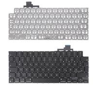 Bucom Tastiera Per Apple MacBook Air 13" M2 2022 2023 A2681 A3240 Nero QWERTZ