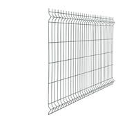 BUD - 3 Pezzi di Pannello rigido recinzione modulare rete plastificata filo Ø 5 mm colore verde RAL6005 (H 103x200 cm)
