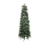 BUD Albero di Natale Roosevelt Slim, In Pvc E Polietilene, Apertura Ad Ombrello | In PE+PVC Apertura Ad Ombrello (210 cm)