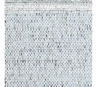 BUD Rotolo Rete Ombreggiante Frangivista Frangisole ad Alta Schermatura 90% Verde o Bianco Con Asole Per Giardini Parcheggi Balconi (Altezza: 150 cm, Bianco, 10 metri)