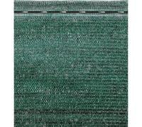 BUD Rotolo Rete Ombreggiante Frangivista Frangisole ad Alta Schermatura 90% Verde o Bianco Con Asole Per Giardini Parcheggi Balconi (Altezza: 100 cm, Verde, 30 metri)
